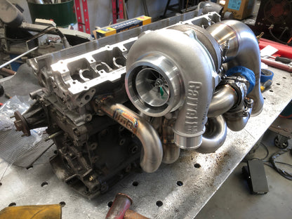 IMR RB turbo manifold, back-purged and TIG welded stainless steel
