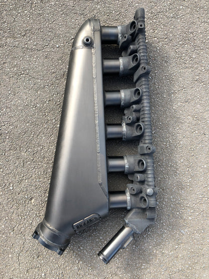 IMR OG++ intake manifold for Nissan RB20, RB25 and RB30 with Bosch drive-by-wire throttle flange