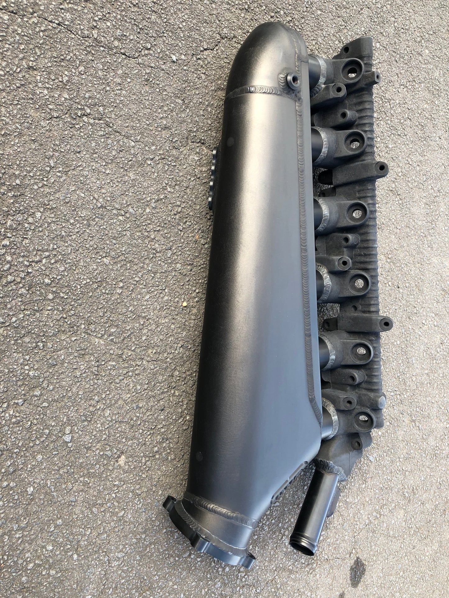 IMR OG++ intake manifold for Nissan RB20, RB25 and RB30 with Bosch drive-by-wire throttle flange