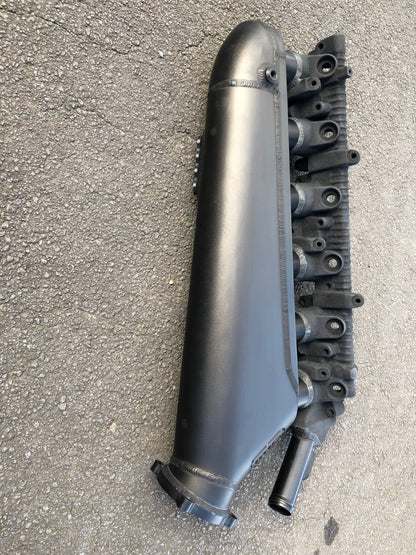 IMR OG++ intake manifold for Nissan RB20, RB25 and RB30 with Bosch drive-by-wire throttle flange