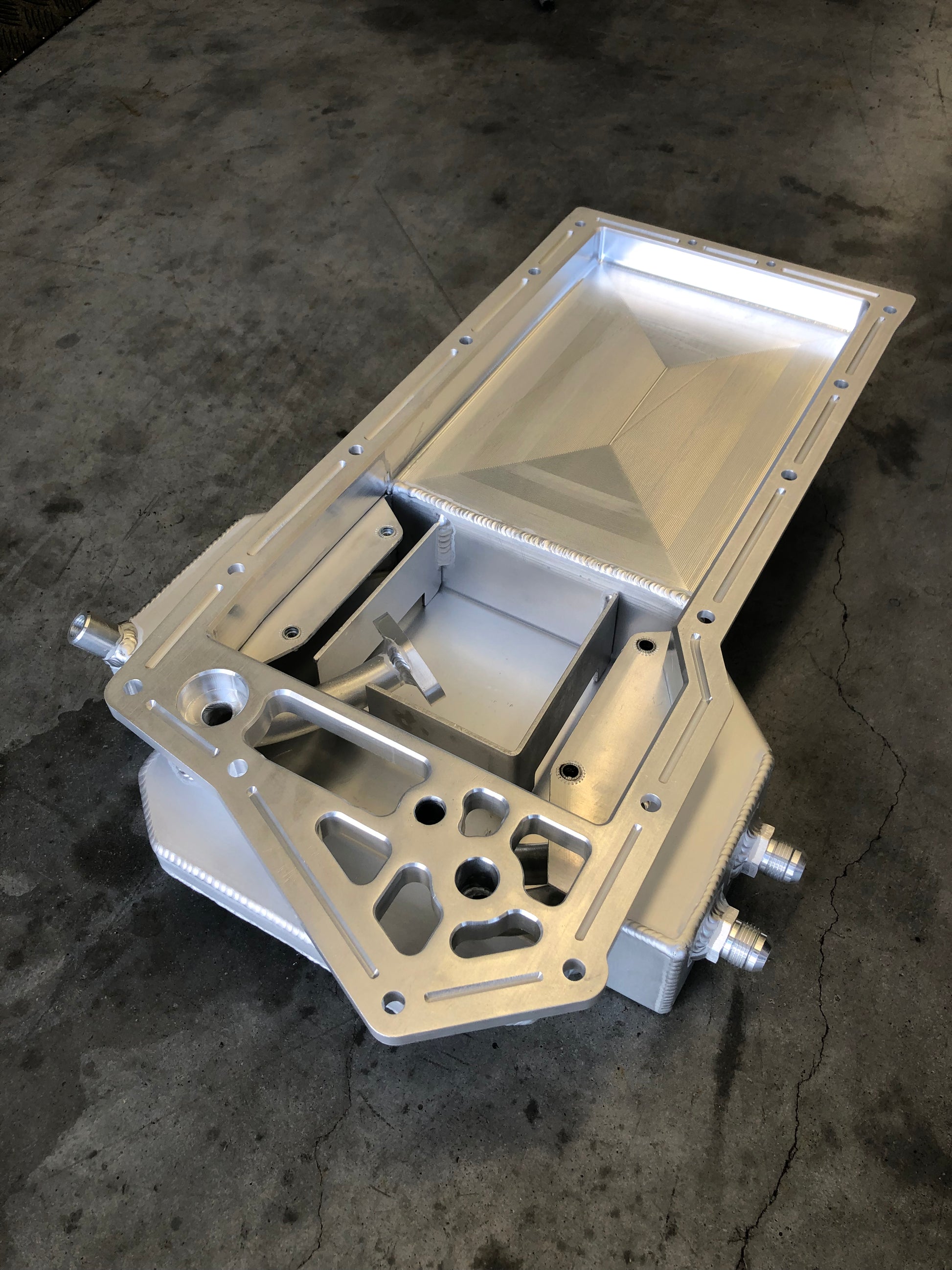 IMR VK56DE alloy race sump for S-chassis swaps (previous version)