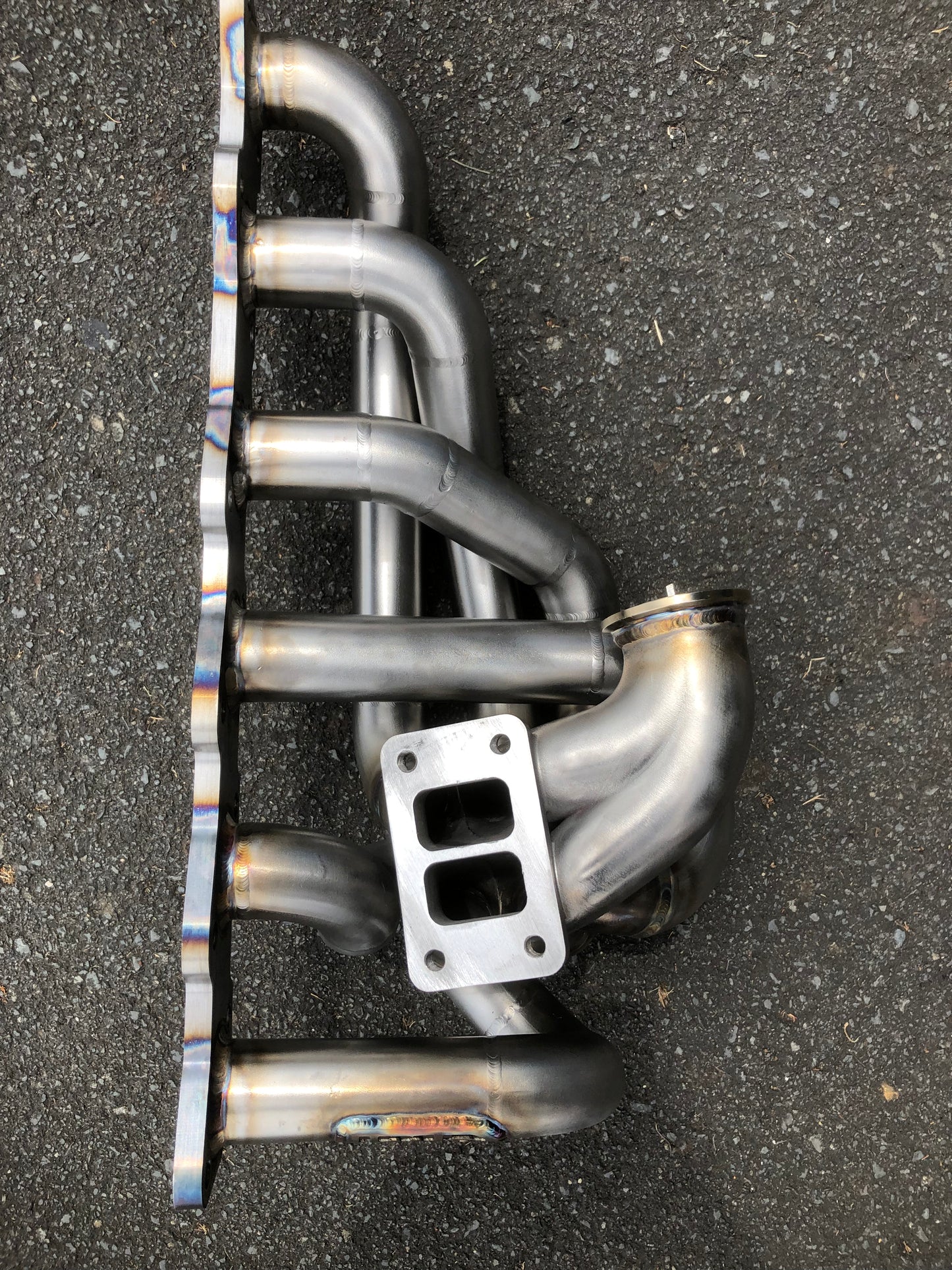 IMR RB turbo manifold, back-purged and TIG welded stainless steel