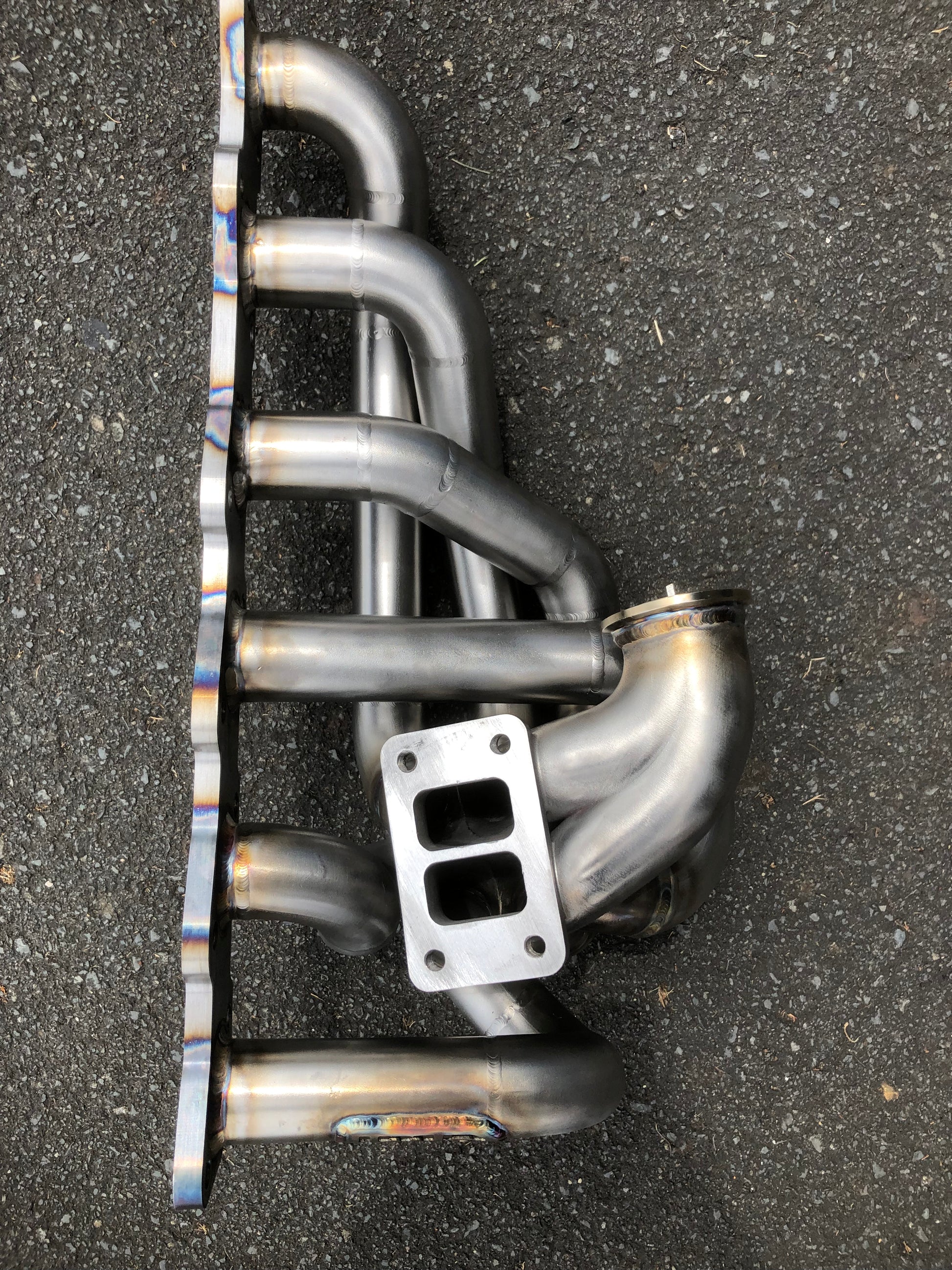 IMR RB turbo manifold, back-purged and TIG welded stainless steel