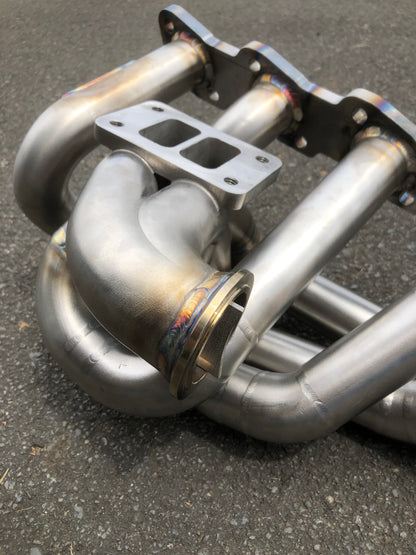 IMR RB turbo manifold, back-purged and TIG welded stainless steel