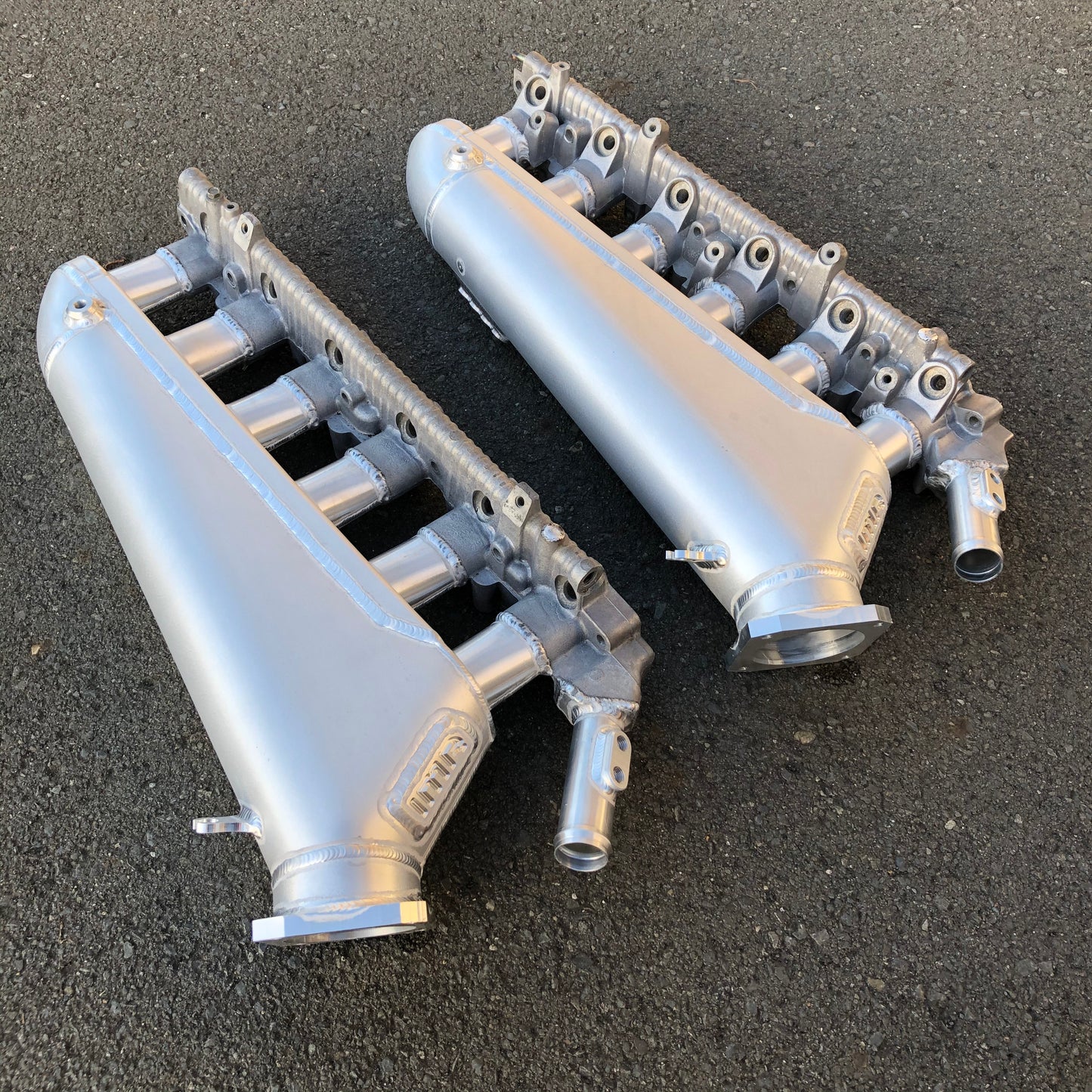 IMR OG++ intake manifold for Nissan RB20, RB25 and RB30 with Bosch drive-by-wire throttle flange