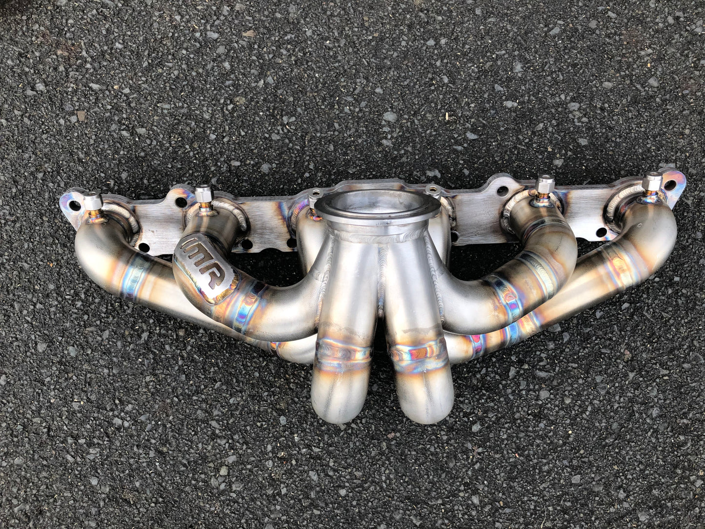 IMR RB turbo manifold ZP spec, TIG welded stainless steel