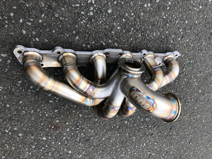 IMR RB turbo manifold ZP spec, TIG welded stainless steel