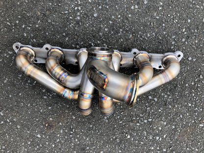 IMR RB turbo manifold ZP spec, TIG welded stainless steel