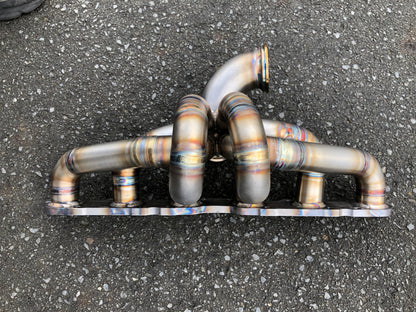 IMR RB turbo manifold ZP spec, TIG welded stainless steel