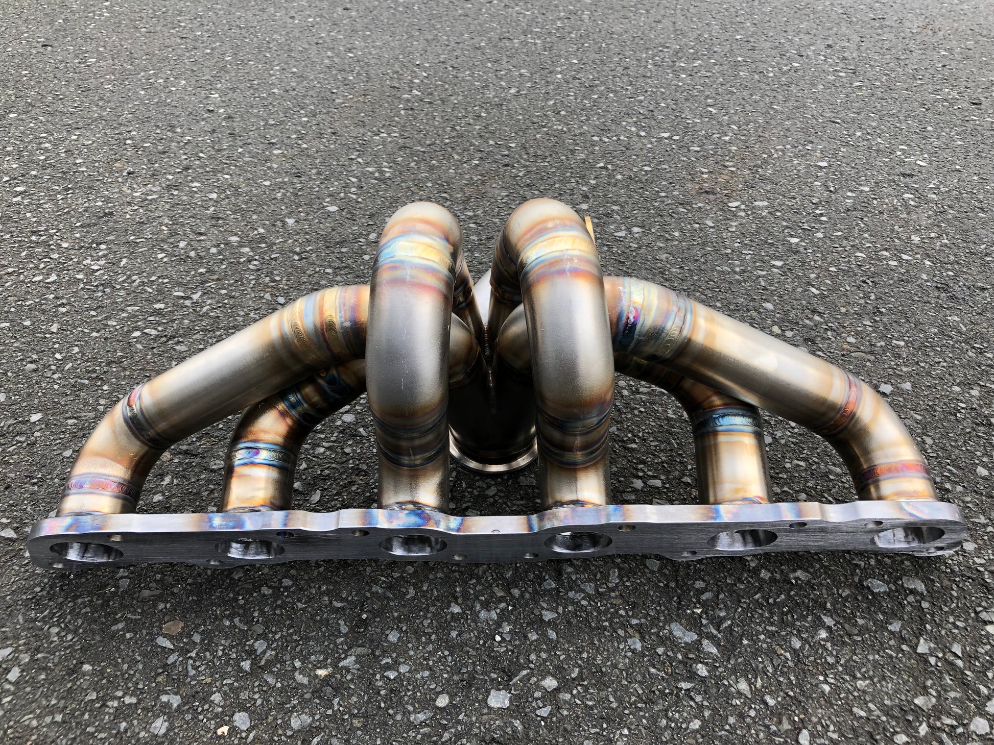 IMR RB turbo manifold ZP spec, TIG welded stainless steel