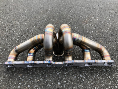 IMR RB turbo manifold ZP spec, TIG welded stainless steel