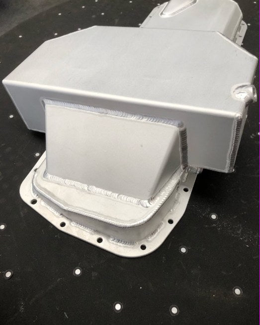 IMR alloy race sump for rear-wheel-drive Nissan RB engines