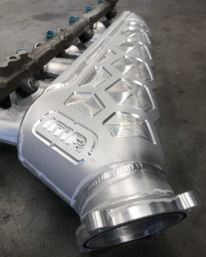 IMR fabricated alloy 2JZ intake manifold for Toyota 2JZ-GE and 2JZ-GTE