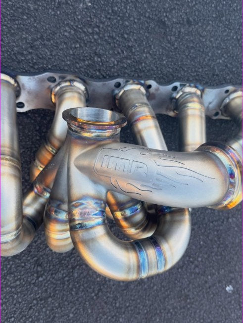 IMR RB-X stainless steel turbo manifold for Nissan RB engines