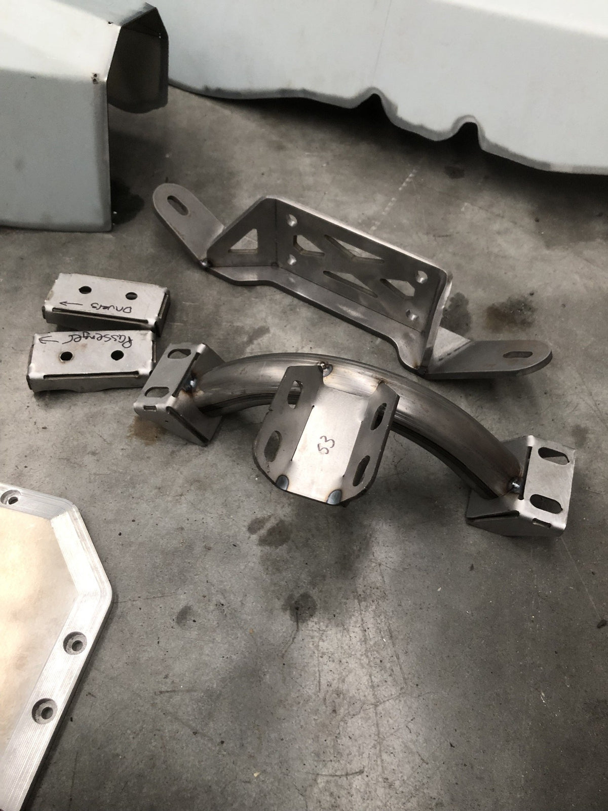 Engine mounts and transmission mount from the IMR Mazda 626 20B conversion kit