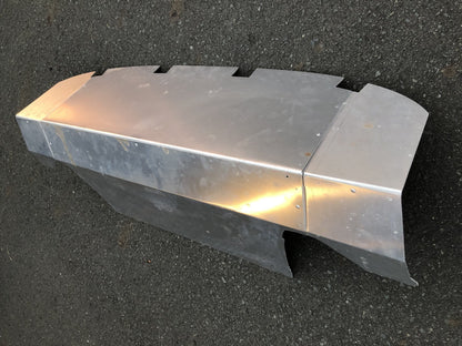 RX2 coupe rear firewall, folded 2mm aluminium sheet