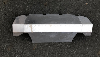 Mazda RX2 coupe rear firewall, assembled aluminium panels