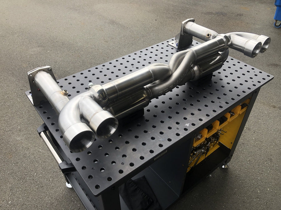 Porsche 997 Turbo Stainless Exhaust (Formula Z / Adrenalin-R)