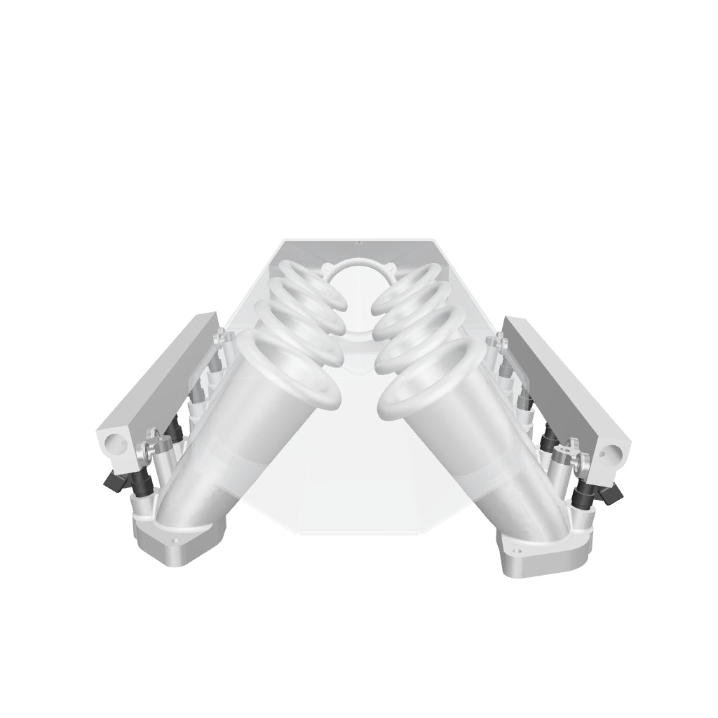 3D model of the IMR VK56DE intake manifold